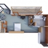 La Plagne - Hotel Les Balcons Village  - Habitacion Tourelle 2 pax